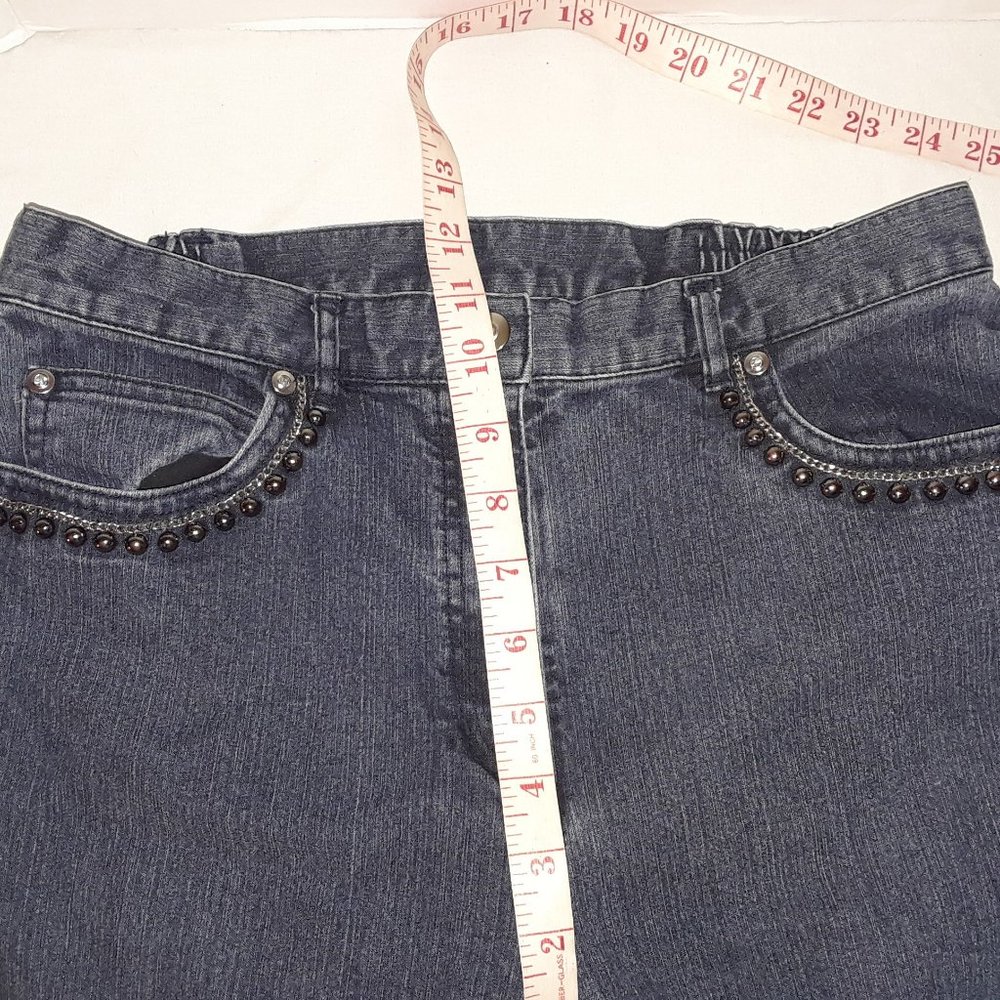 JMS High Rise Capri/Cropped Jeans - Picture 5 of 8